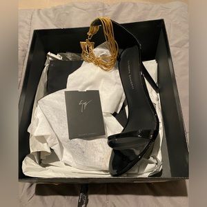 Giuseppe zanotti kay jewel anklet sandals